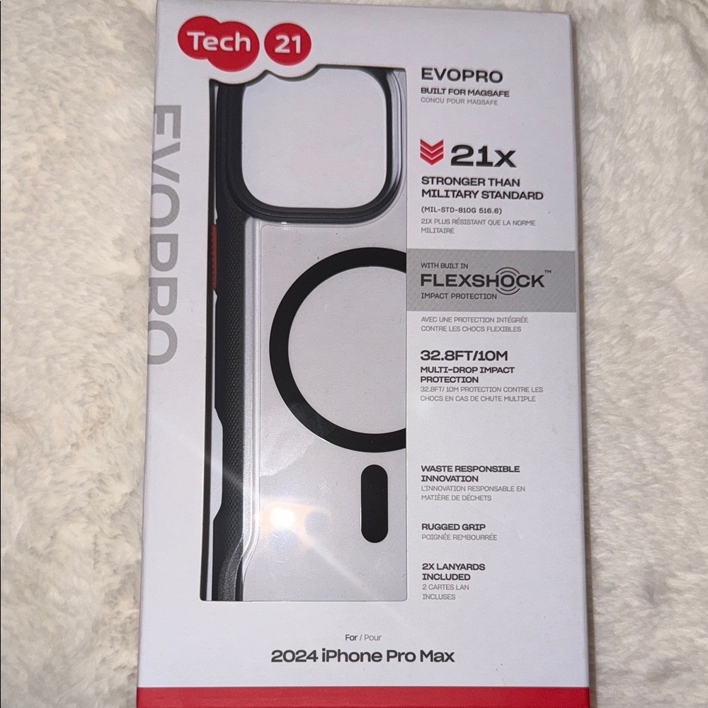 Tech21 EvoPro Black iPhone Pro Max Case